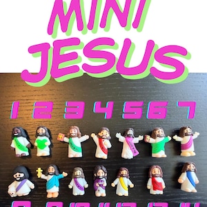 Mini Jesus Figure, Christian Gift