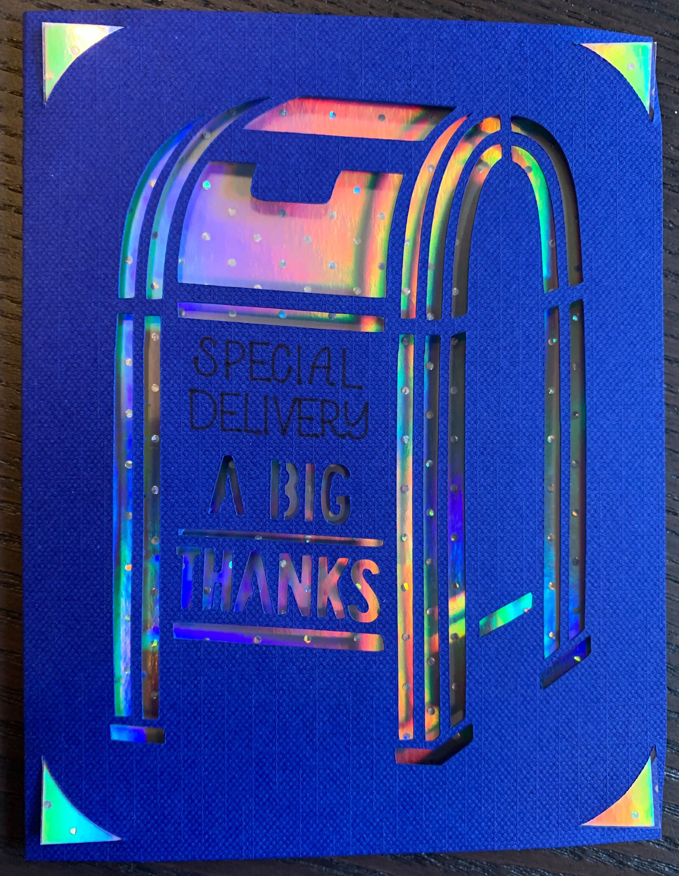 Mail Carrier Card, Thank You Card, Postal Worker Card, Mail Delivery