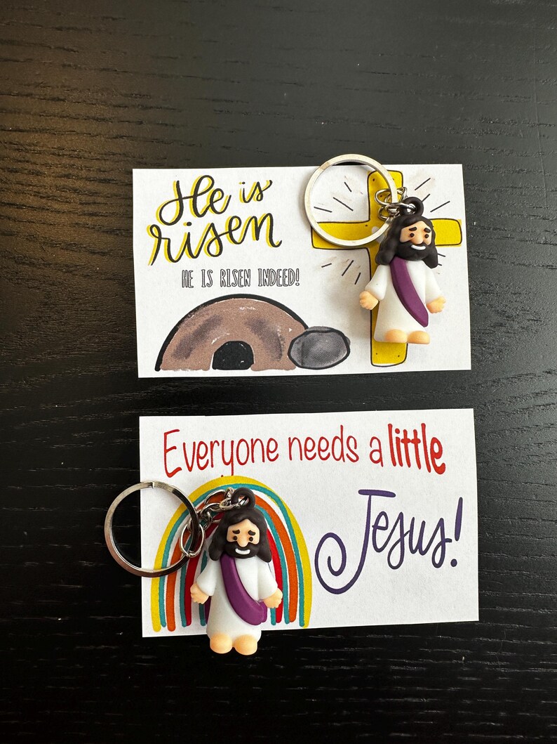 Everyone Needs a Little Jesus, Easter Basket Gift, He is Risen Easter ...