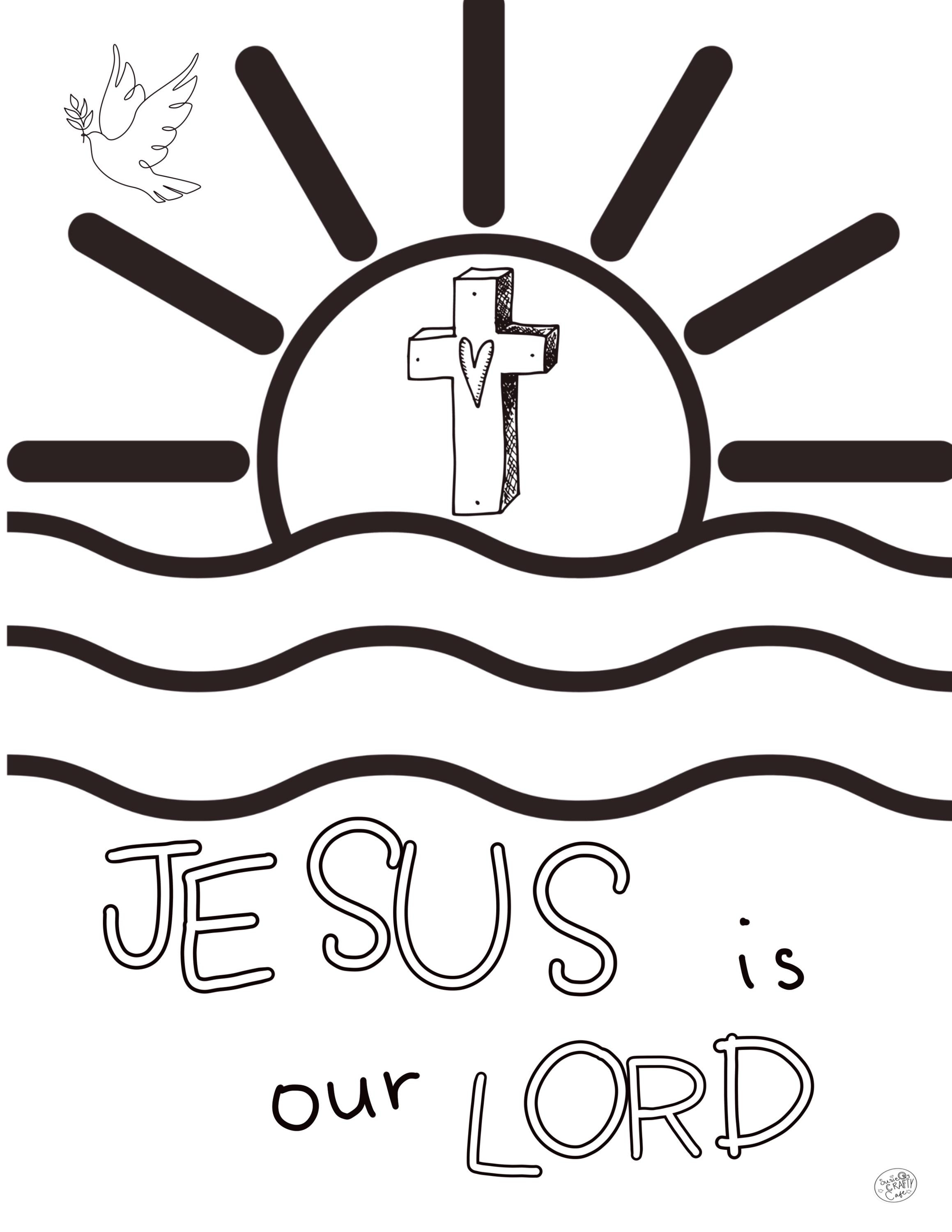 Fully Rely On God Coloring Pages — Example 6