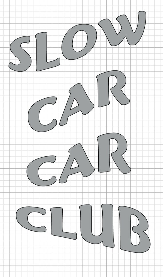 slow car club hoodie