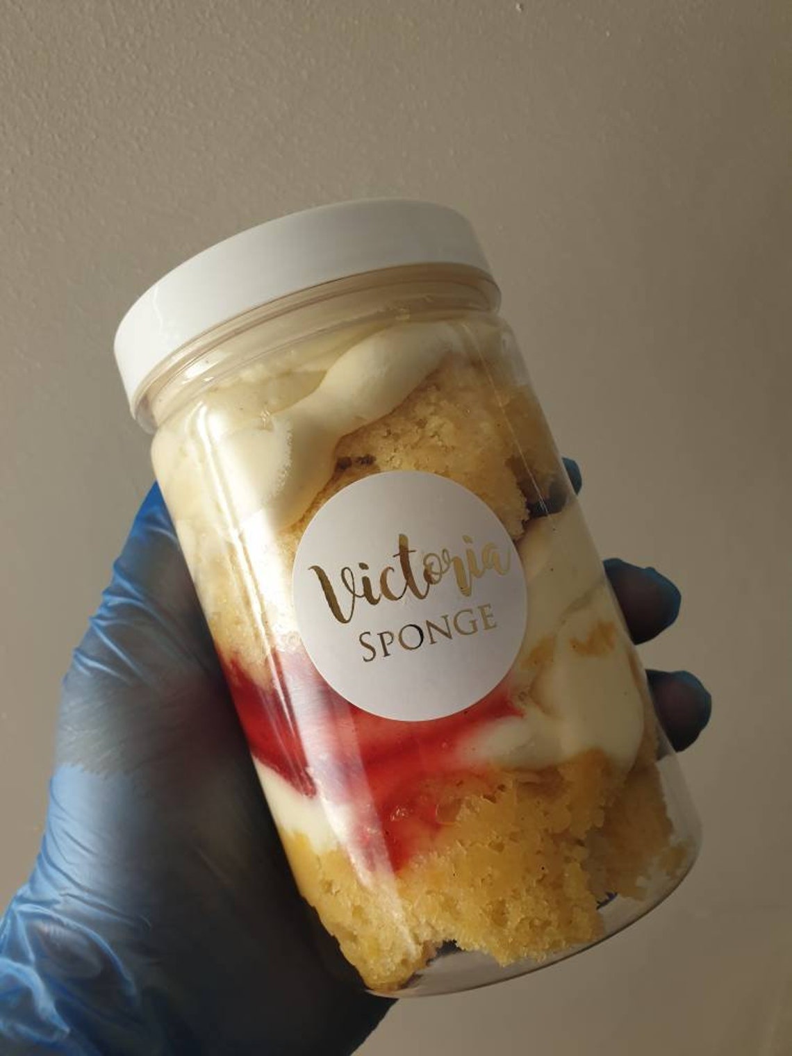 2 Mini Cake Jars Choose Your Flavours Free delivery Etsy