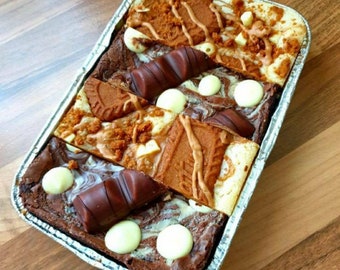 Mixed Tray ~ Biscoff Blondie & Kinder Bueno Brownie