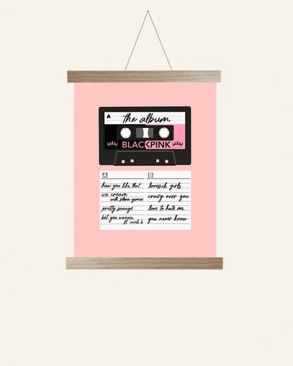 Blackpink The Album Cassette Tape Song Lyrics Inspired Digital Etsy Blackpink The Album Cassette Tape Song Lyrics Inspired Digital Etsy