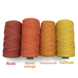 Macrame Cord 2mm 100% Combed Cotton | OEKO-Tex® Certified