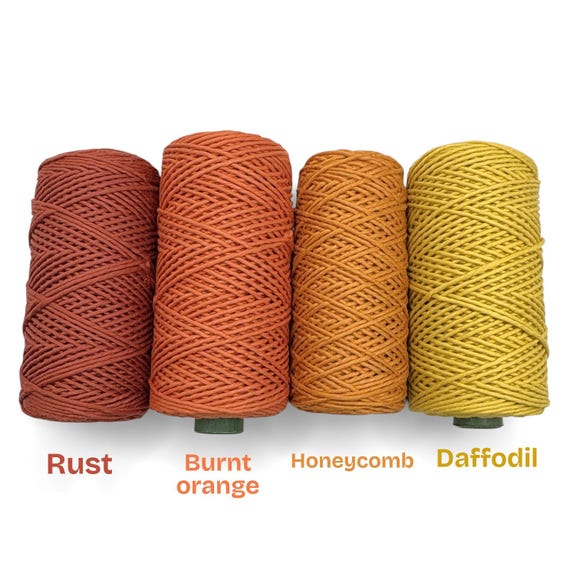 Macrame Cord 2mm 100% Combed Cotton | OEKO-Tex® Certified
