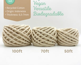 Beige Artemio Cotton Twine for Macrame 10 m Beige Artemio Cotton Twine for Macrame 10 m