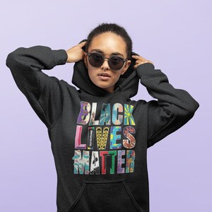 Black Lives Matter Hoodie Etsy