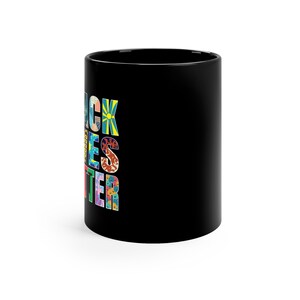 Black Lives Matter Street Mural Coffee Mug | BLM Mural Tea Cup | FREE SHIPPING