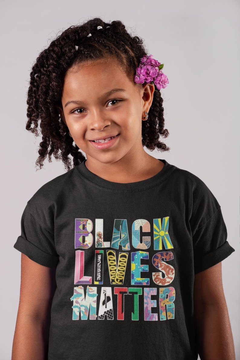 Black Lives Matter Shirt for Kids Blm Kids Shirt Black Owned - Etsy