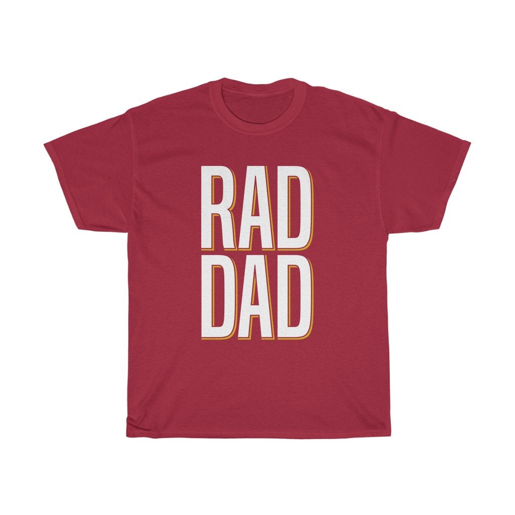 Rad Dad Funny Father's Day Gift T-Shirt For Rad Dads | Etsy