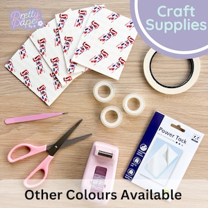 Iris Folding Tool Kit | Papercraft Kartenherstellungs-Werkzeuge | Anfänger Bastelbedarf | Scherenklebeband Pinzette mit Schaumstoff Pads