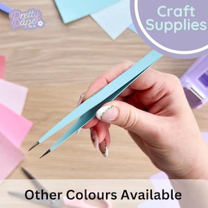 Pinzas para manualidades de papel / Pinzas para pasteles / Herramientas para hacer tarjetas de papel / Suministros para manualidades para principiantes