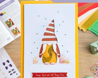Tall Hat Gonk Iris Folding Pattern PDF & SVG | Beginner Printable Download and Cut File