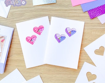 Bat Iris Folding Pattern PDF & SVG | Beginner Bat Iris Folding Template ...