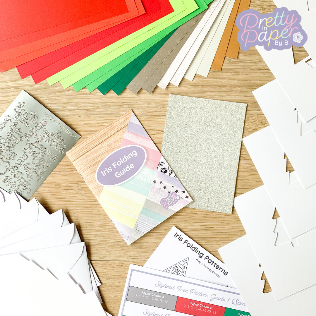 Christmas Card Making Kit Christmas Craft Kit Beginners Etsy UK