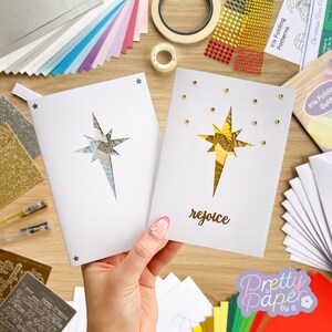Christmas Collection Iris Folding Card Making Kit | Beginner Xmas Card ...