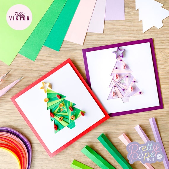 Beginner Iris Folding Card Making Kit, Deluxe Starter Kit, Craft Kit Gift, Pretty In Paper By B