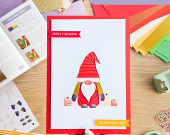 Floppy Hat Gonk Iris Folding Pattern PDF & SVG | Beginner Printable Download and Cut File