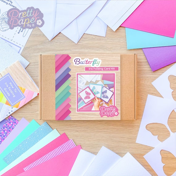 Card Making Kit for Adults, Paper Craft Hamper, Letter Box Gift