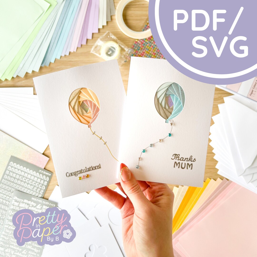 PrettyinPaperbyB - Iris folding craft kits & PDF SVG pattern templates –  Pretty In Paper By B