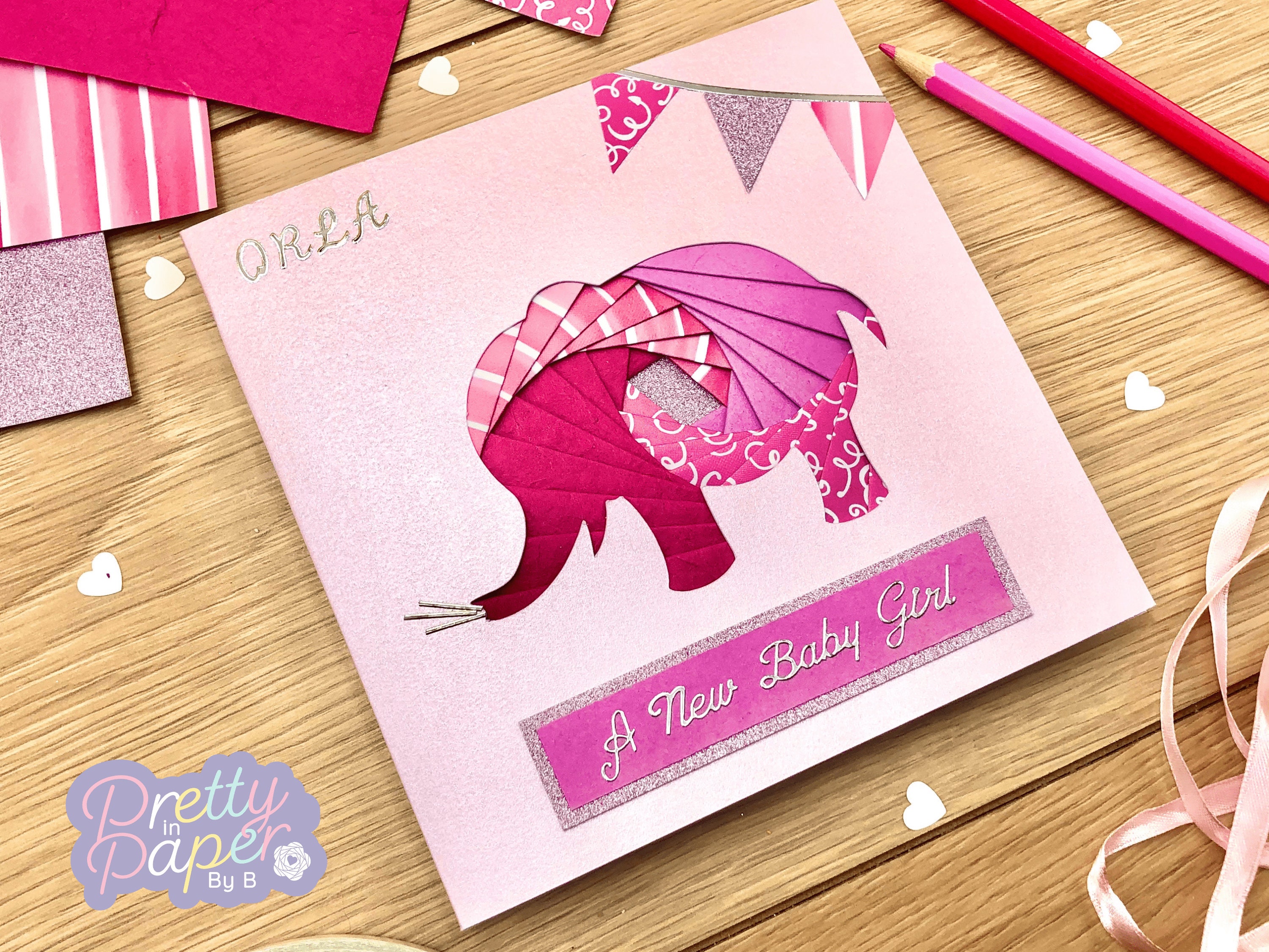 Elephant Iris Folding Pattern PDF & SVG | Beginner Iris Folding Pattern ...