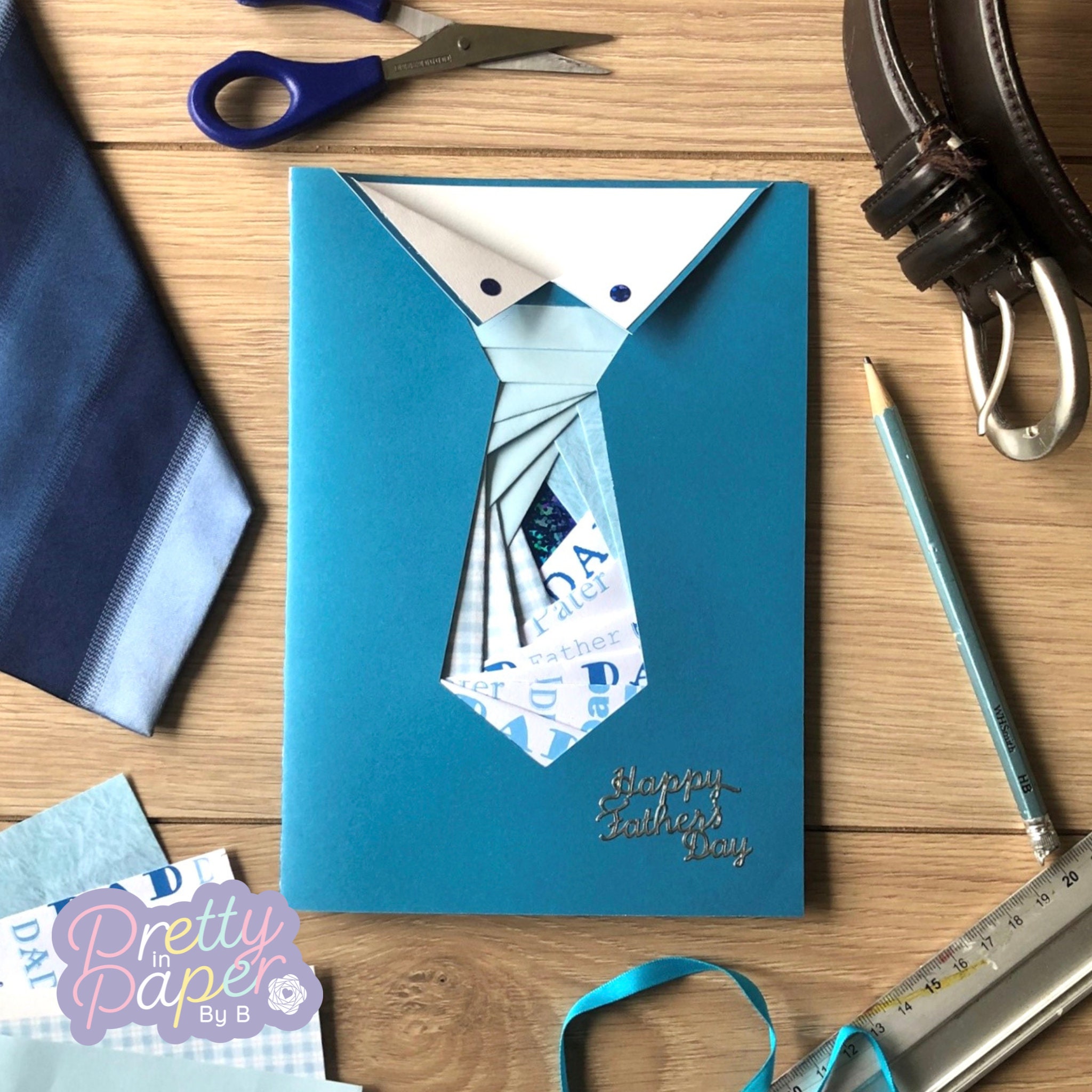Tie Iris Folding Pattern PDF & SVG | Beginner Iris Folding Pattern ...