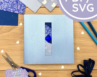 Heart Mini Iris Folding Pattern PDF & SVG | Beginner Template Download ...
