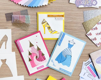 Beginner Iris Folding Card Making Kit | Pastel Edition | Craft Kit Gift ...