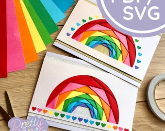 Heart Small Iris Folding Pattern PDF & SVG | Beginner Printable ...