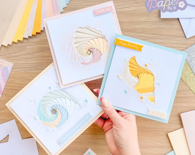 Beginner Iris Folding Card Making Kit | Pastel Edition | Craft Kit Gift ...