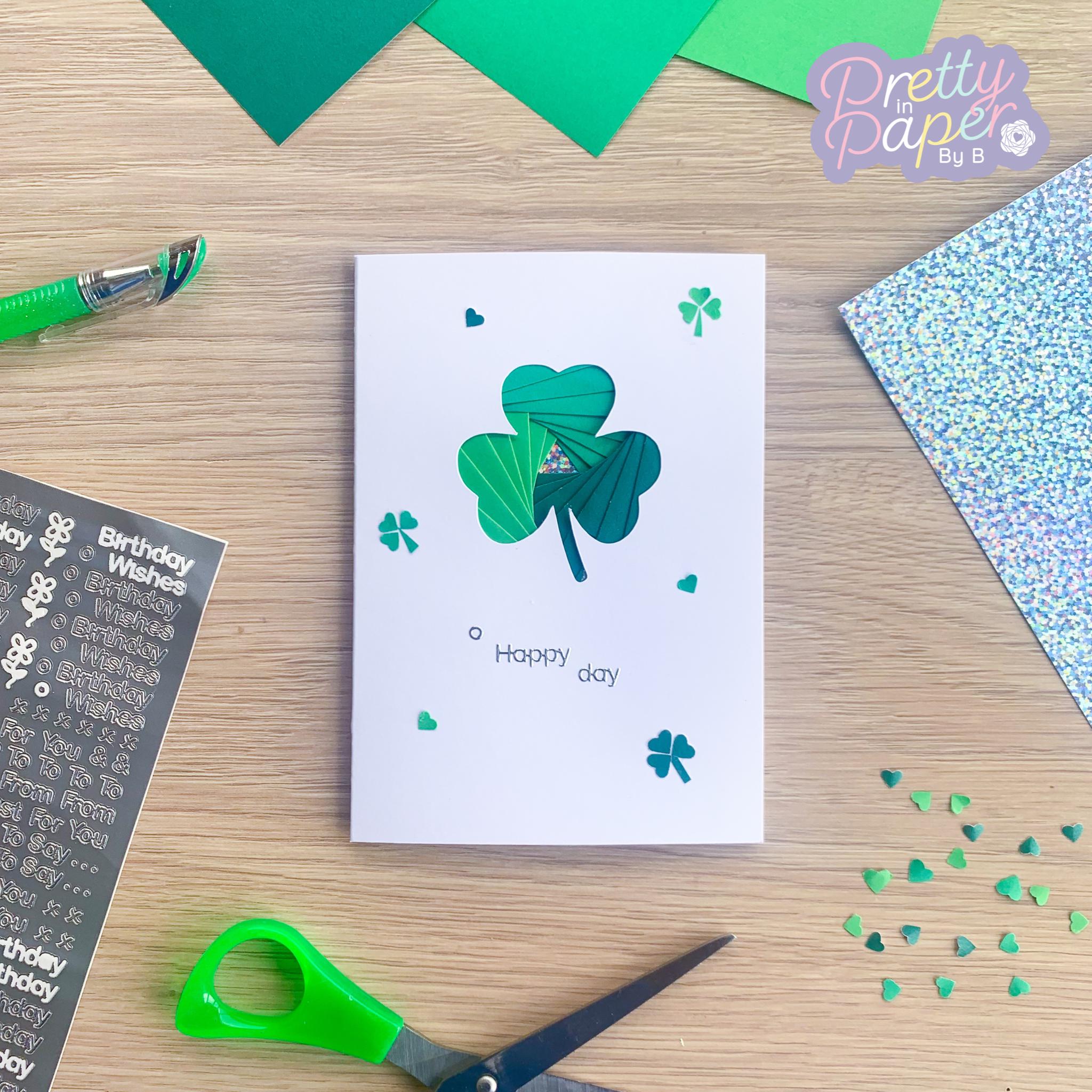 Shamrock Iris Folding Pattern PDF & SVG | Mini Flower Beginner Iris ...