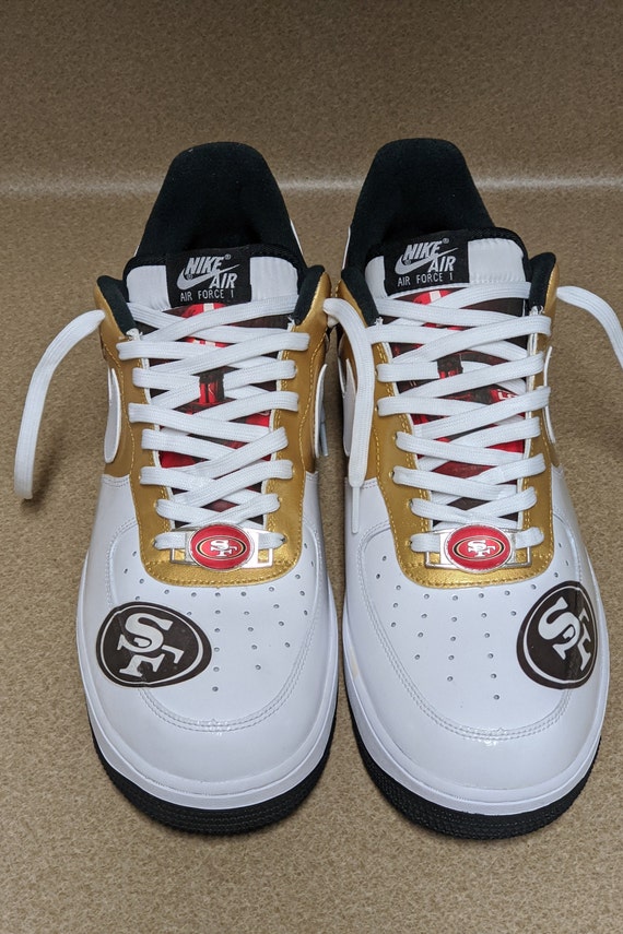 49ers custom air Force one | Etsy