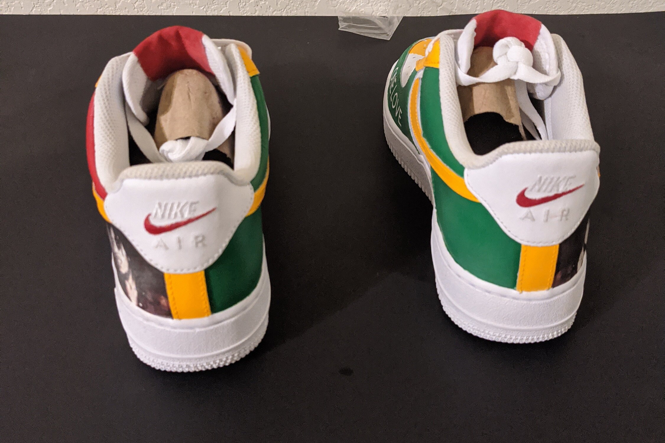 bob marley air force ones