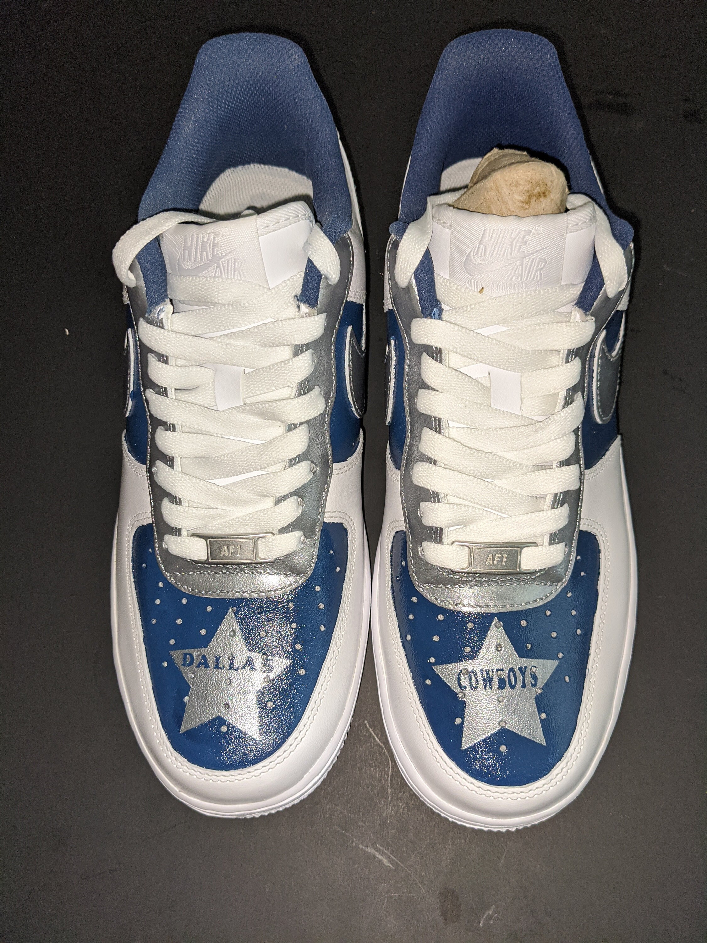 Dallas Cowboys Shoes Air Force 1 Gifts For Fans V02 - Tana Elegant