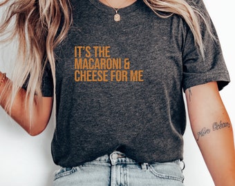 Mac and Cheese T-shirt - Etsy