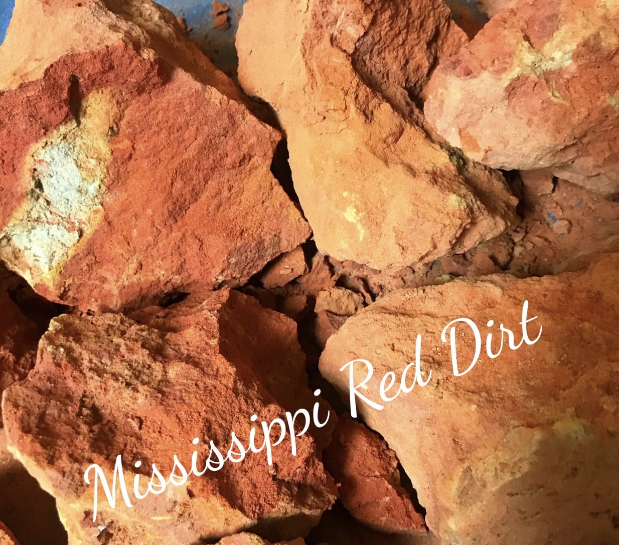 Edible Clay 1 Pound Mississippi Red Dirt 
