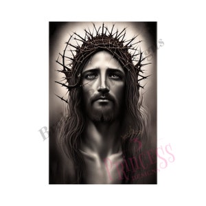 Realistic Jesus sign, Religious sign