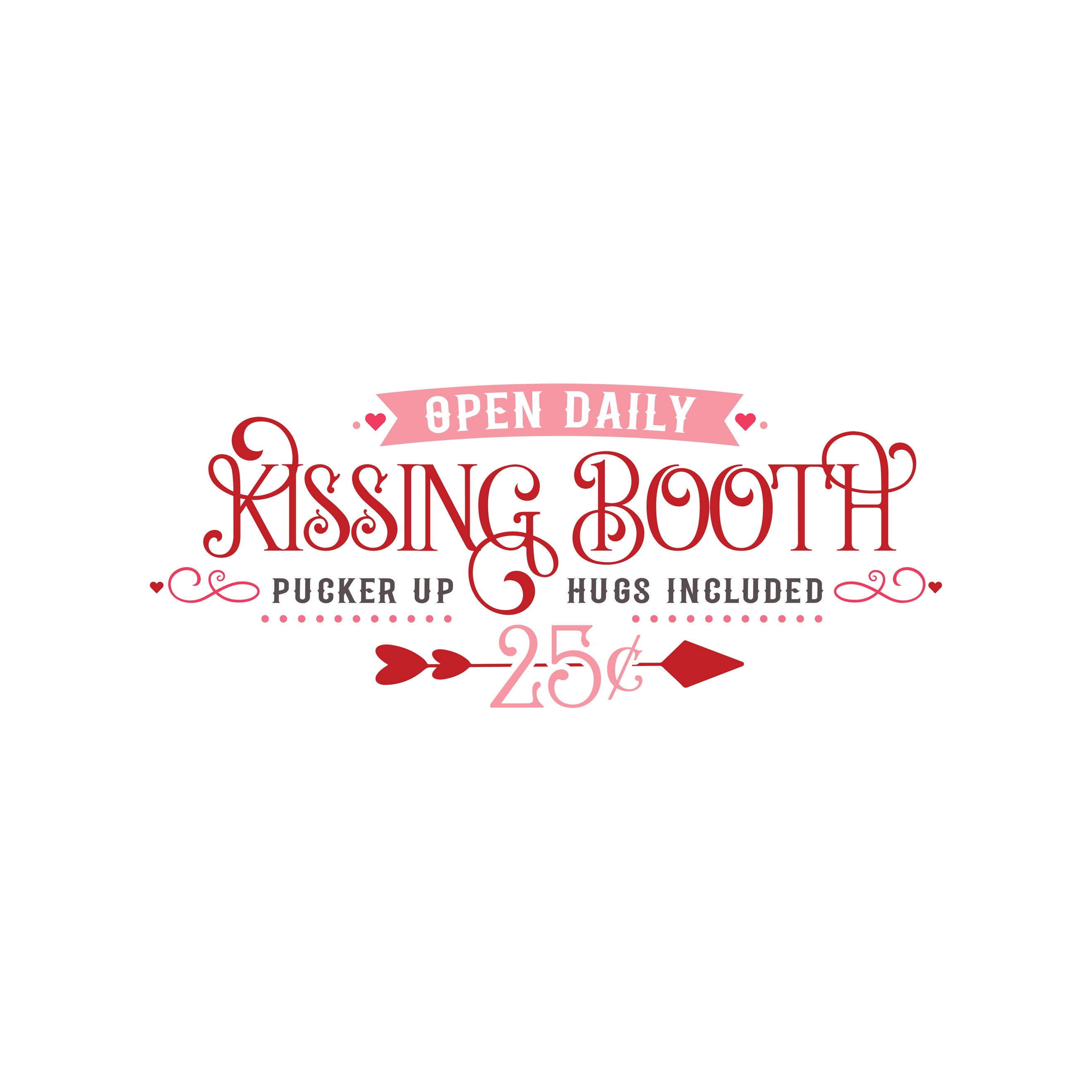 Kissing Booth Sign - Etsy
