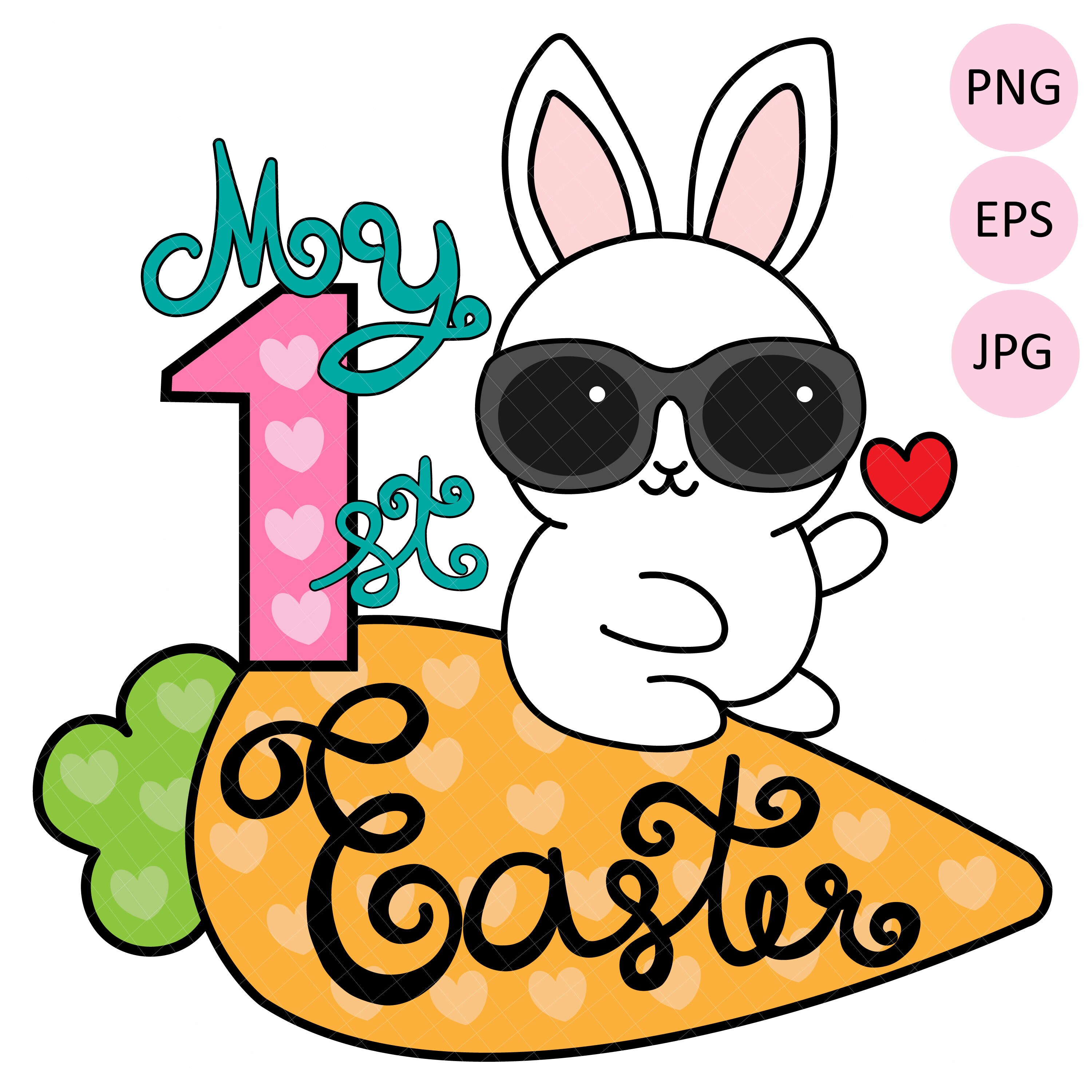 My 1st easter bunny png my first easter cute rabbit baby  etsy My 1st easter bunny png my first easter cute rabbit baby  etsy