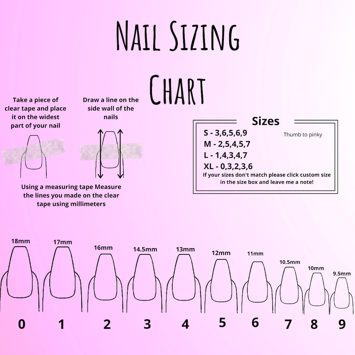 Custom Nails. Your Own Style/design. - Etsy UK
