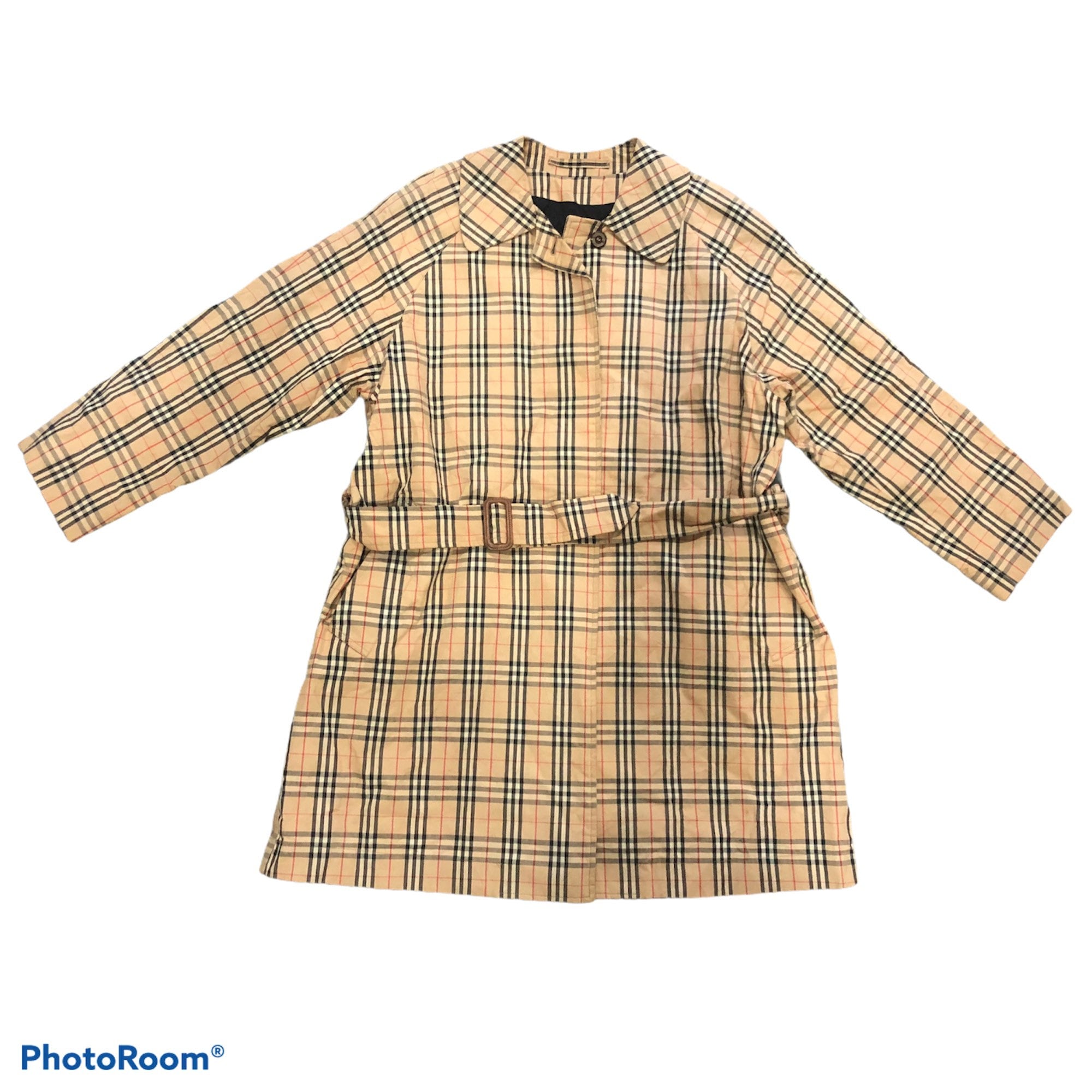 Vintage Burberrys Nova check waterproof/ raincoat Etsy