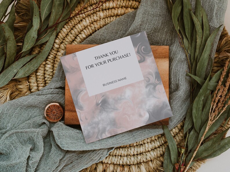 Abstract Jewellery Care Card Template Editable Modern Jewelry Care