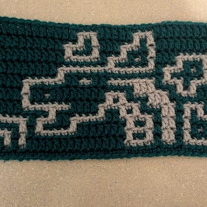 Sea Serpent Mosaic Crochet Pattern