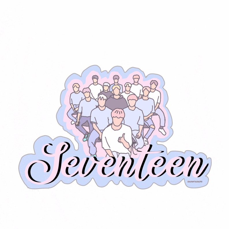 K-pop Boy Group Stickers ASTRO & SEVENTEEN - Etsy