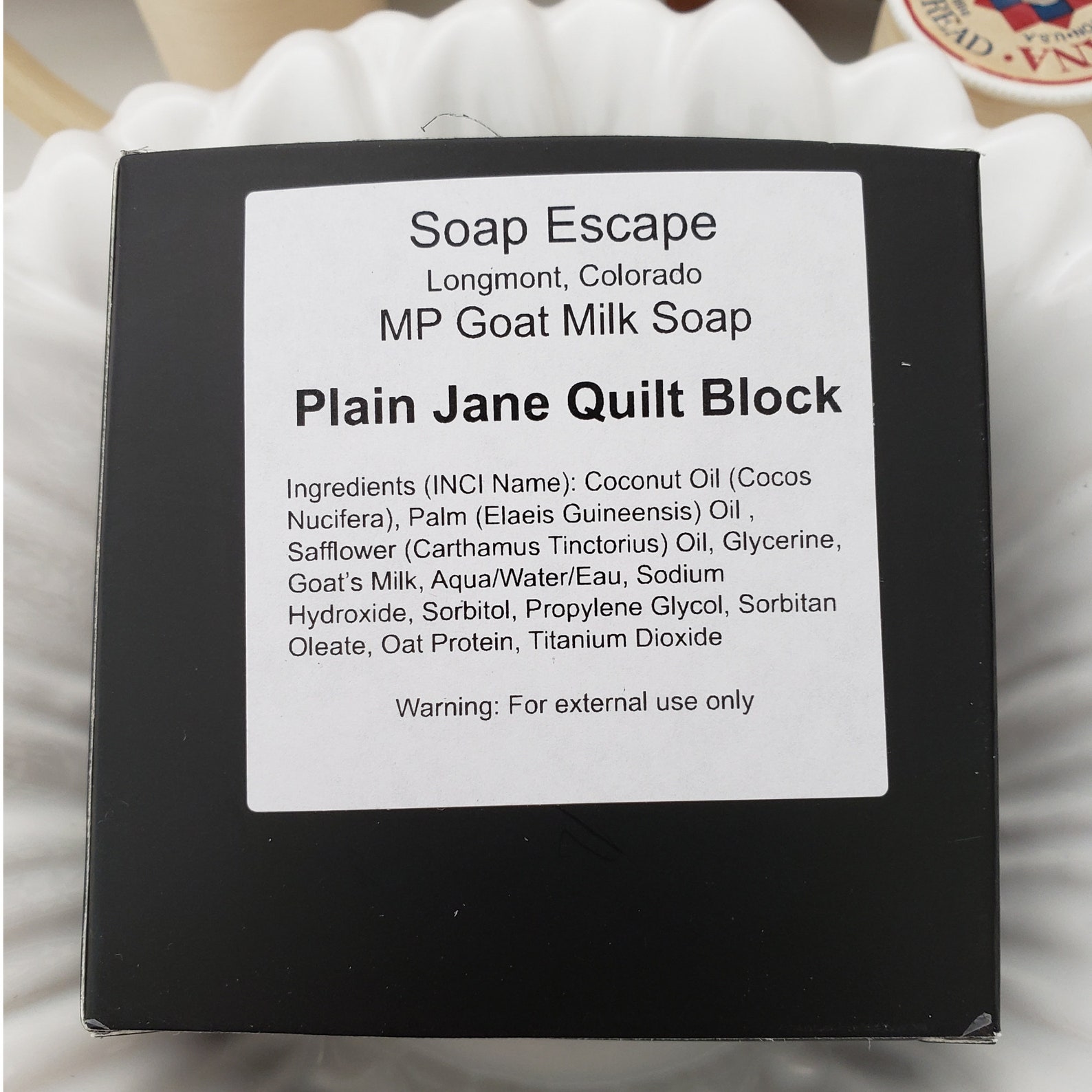 Fragrance Free Plain Jane Quilt Block Goat Milk Hand Soap Etsy