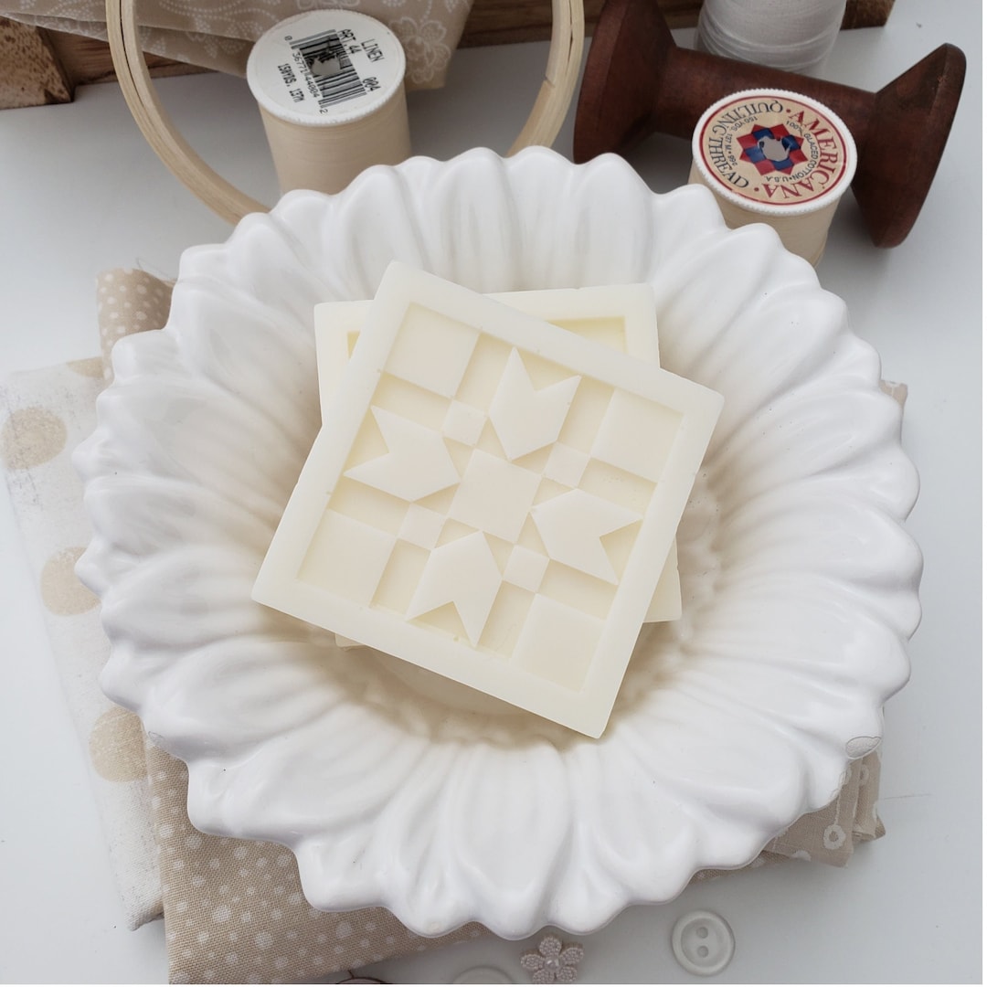 Fragrance Free Plain Jane Quilt Block Soap Goat Milk Soap Perfect Gift for Quilters Etsy