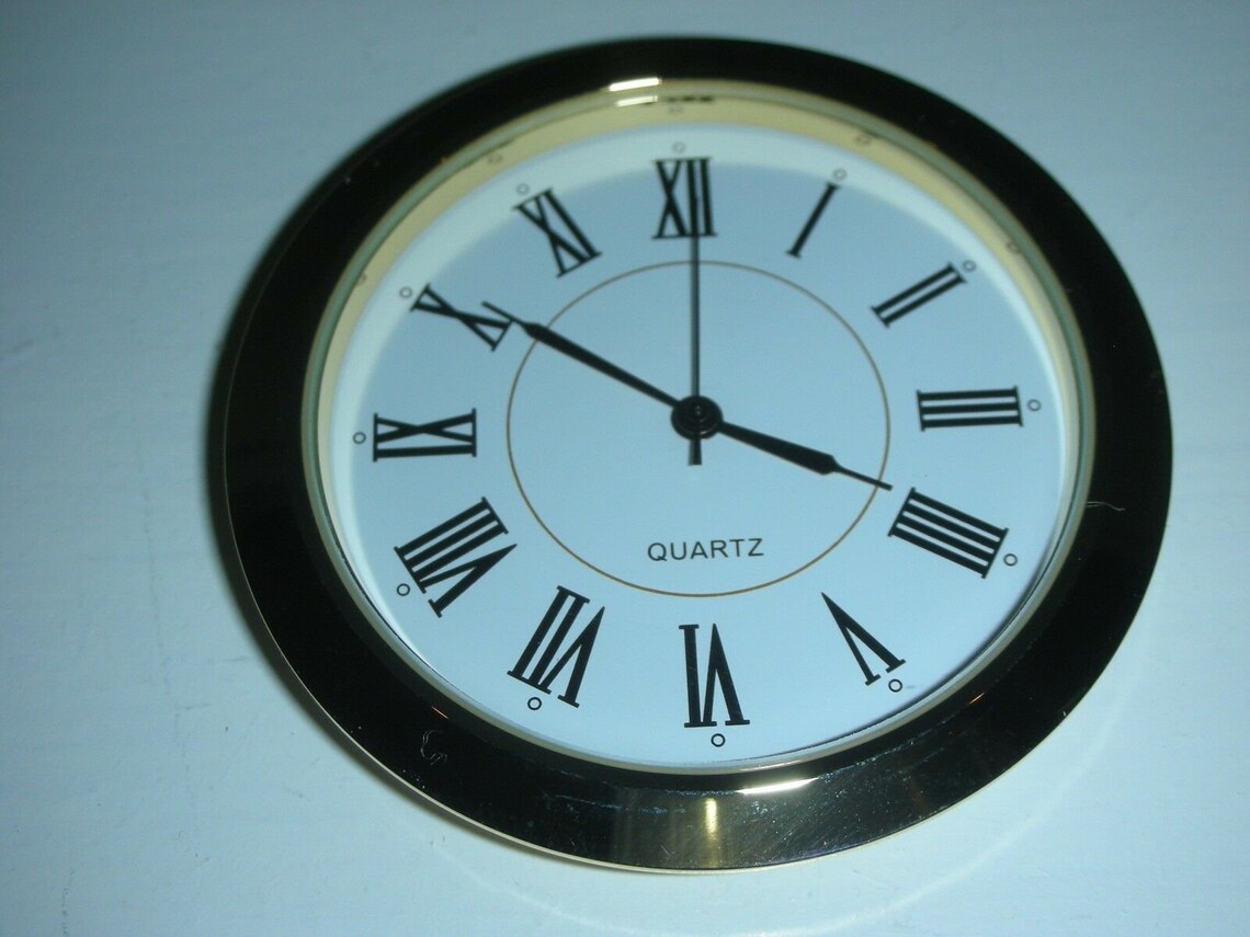 21/8 55MM PREMIUM QUARTZ CLOCK Insert Metal Case 4 Etsy