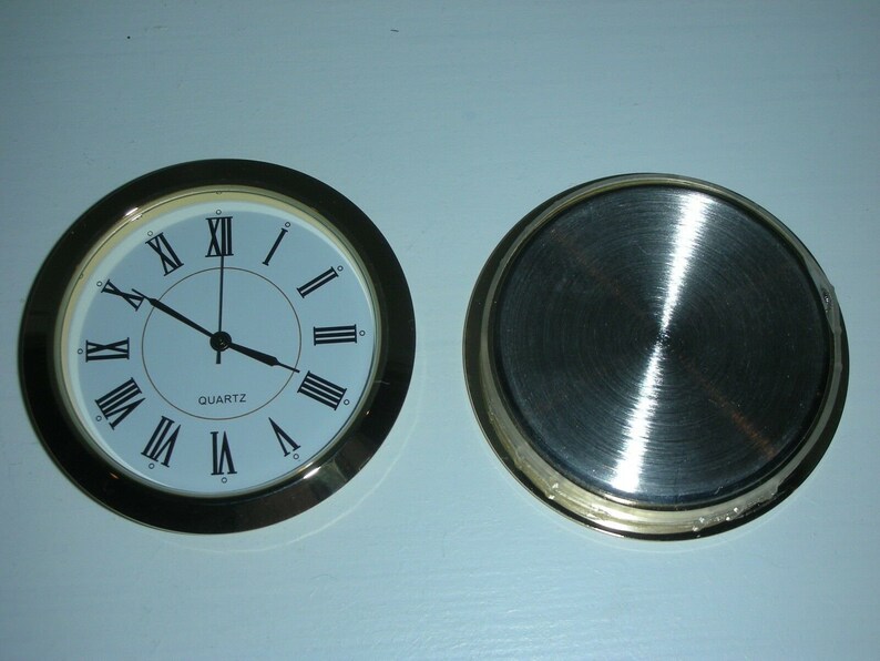 21/8 55MM PREMIUM QUARTZ CLOCK Insert Metal Case 3 Etsy