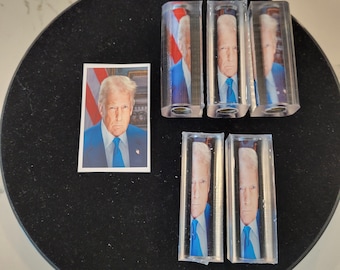 Bolígrafo de aluminio con retrato de Trump en blanco: Sierra Twist/Gallant/30 Cal